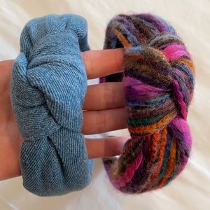 1 NWT and 1 NWOT Lele Sadoughi headbands!